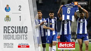 Resumo: FC Porto 2-1 Boavista (Liga 23/24 #33)