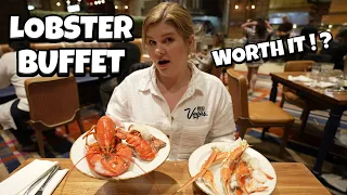 I Tried Palms $65 All You Can Eat Lobster & Crab Buffet in Las Vegas!