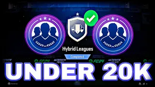 HYBRID LEAGUES SBC COMPLETED!!! CHEAP SOLUTION & TIPS... EA FC 24