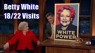 Betty White - Practically A 2 Hour Comedy Special - 18/22 Visits & More In Chron. Order