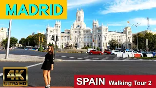 🇪🇦 Madrid, Spain | Walking Tour  2 | 4K UHD 60fps