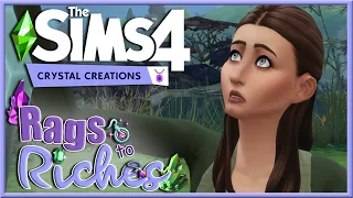 💎 Rags to Riches Challenge | The Sims 4 Crystal Creations | Part 3 💍