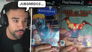 ILLOJUAN ENSEÑA SU COLECCION DE JUEGOS DE PS2