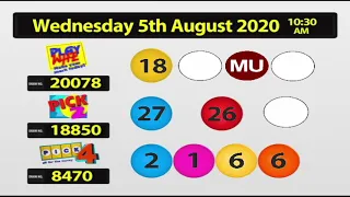 Nlcb Online Draw Wednesday 5th August 2020