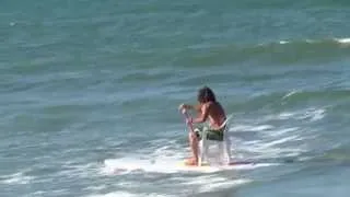 Sit down paddle - SUP ON A CHAIR