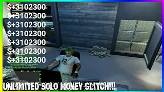 GTA Online Unlimited SOLO Money Glitch [PS4, X1, PC]