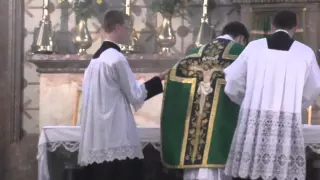 Tridentine Mass for the 5th Sunday after Pentecost.  28.06.2015