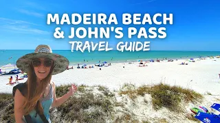 Best Florida Beaches | MADEIRA BEACH | Madeira Beach & Johns Pass Village & Boardwalk Travel Guide