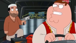 Family Guy - Peter And Joe Stop Terrorist From Blowing Up A Bridge