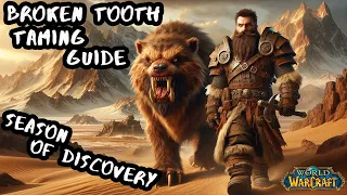 How to get Broken Tooth hunter pet in WoW Season of Discovery