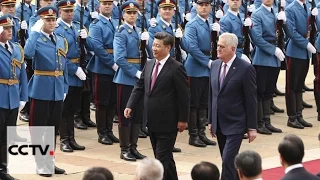 Official welcoming ceremony for President Xi in Belgrade