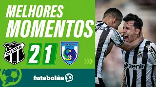 MELHORES MOMENTOS | CEARÁ 2X1 MARACANÃ | Vovô vence e segue 100% na Campeonato Cearense