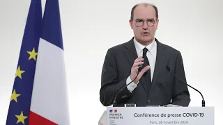 Conférence de presse du Premier ministre Jean Castex - #COVID19 - 26/11/2020