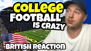 British Reaction to College FOOTBALL Traditions