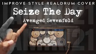 Seize The Day Real Drum Cover Improve Drumming by IAMIKI21