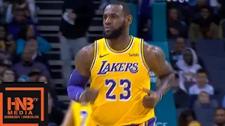 Los Angeles Lakers vs Charlotte Hornets 1st Qtr Highlights | 12.15.2018, NBA Season