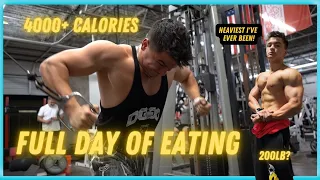 4000+ CALORIE FULL DAY OF EATING | BigBodySzn EP2