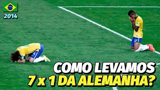 O MAIOR VEXAME DO FUTEBOL BRASILEIRO: COPA DE 2014