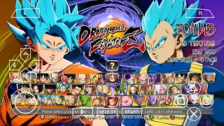 DRAGON BALL FighterZ PPSSPP Mod for Dragonball Z Shin Budokai Another Road | Gameplay