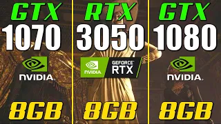 RTX 3050 vs. GTX 1070 vs. GTX 1080