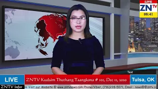 ZNTV Kaalsim Thuthak Taangkona #101,  December 11, 2020