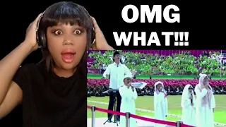 NON MUSLIM REACTS TO | ORCHESTRA SHALAWAT ASYGHIL DI PUNCAK SATU AHAD NU