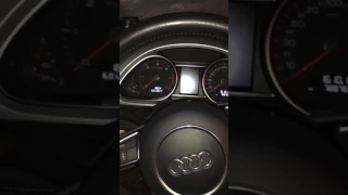 Audi Q7 V12 TDI Холодный пуск - 28