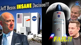 Jeff Bezos INSANE Decision!!! Blue Origin sues NASA try to STOP SpaceX and Elon Musk