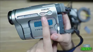 SONY HANDYCAM CAMERA CONVERT OLD 8MM TAPES to PC - UNBOXING + VERY EASY TUTORIAL!