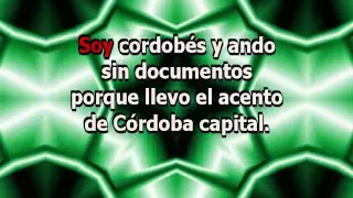 Soy Cordobés - Rodrigo (con letra Karaoke)
