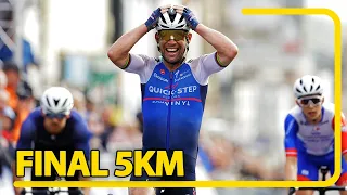 Mark Cavendish wins National Championships! | Final 5km