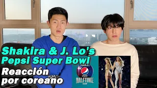 Shakira & J. Lo's FULL Pepsi Super Bowl LIV Halftime Show | Reacción Por Coreano