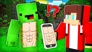 Maizen JJ Pranked Mikey by PHOTO CAMERA in Minecraft (Maizen Mazien Mizen)