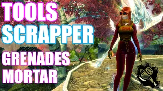 GW2 WvW - Grenade & Mortar Scrapper - Engineer Gameplay Guild Wars 2 Build - Secrets of the Obscure