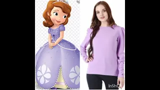 Disney Princess matching Ladies Top