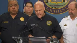Emergency press conference on fire at S&WB pumping station