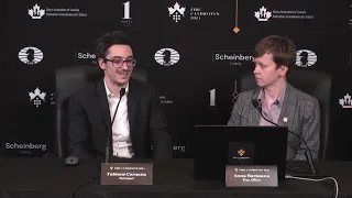 Post-game Press Conference with Fabiano Caruana | Round 12 | FIDE Candidates