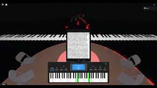 Roblox Virtual Piano: Ender Lilies - Witch's Thicket (Transposed) (Easy)