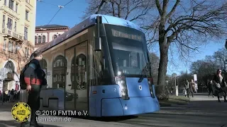 Trambahn München: Linie 19 zur SiKo 2019 auf Abwegen