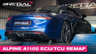 ALPINE A110S POWER GAINS WITH ECU & TCU SOFTWARE [RSS ECU/TCU REMAP]