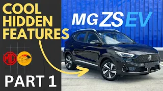 All the Cool / Hidden Features on the 2023 MG ZS EV -- Part 1 -- THINGS YOU MAY NOT KNOW BEFORE!!!