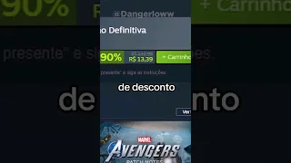 Marvel Avengers vai sair da steam! 😭😭😭 e essa é a sua chance de compra ele! 🤑🤑🤑 #shorts #avengers