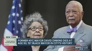 Former NYC Mayor David Dinkins dies at age 93, 1st Black mayor in the city's history