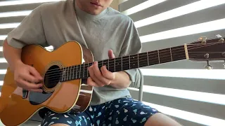 Slow Dancing in a Burning Room - John Mayer - Martin OM28JM - Cover by Pompy