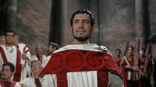 Падение Римской Империи (1964) - Сцена в Сенате