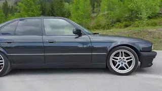 BMW E34 544i sound