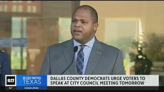 Dallas County Democrats calling on Mayor Eric Johnson to resign