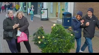 Bushman UK - Fun Town then Canine Town, bushman prank