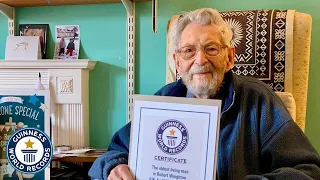 WORLD'S OLDEST MAN is 112-year-old Englishman - Guinness World Records