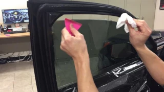 LEXEN How to Install apply window tint film Precut kit on a car suv truck side door windows